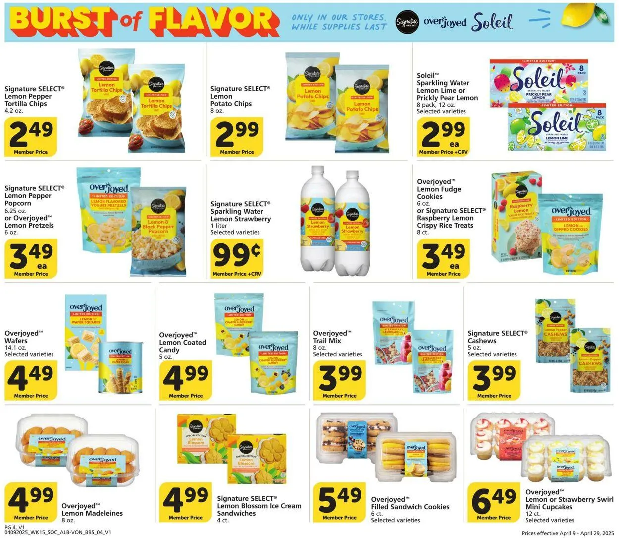 Catálogo de Vons Current weekly ad 9 de abril al 29 de abril 2025 - Página 4
