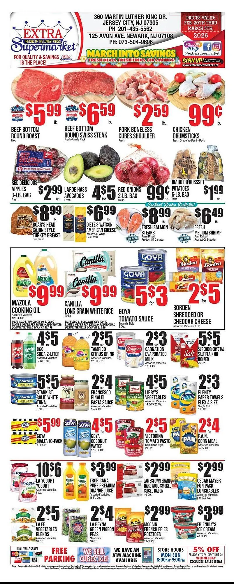 Extra Supermarket circular - 1