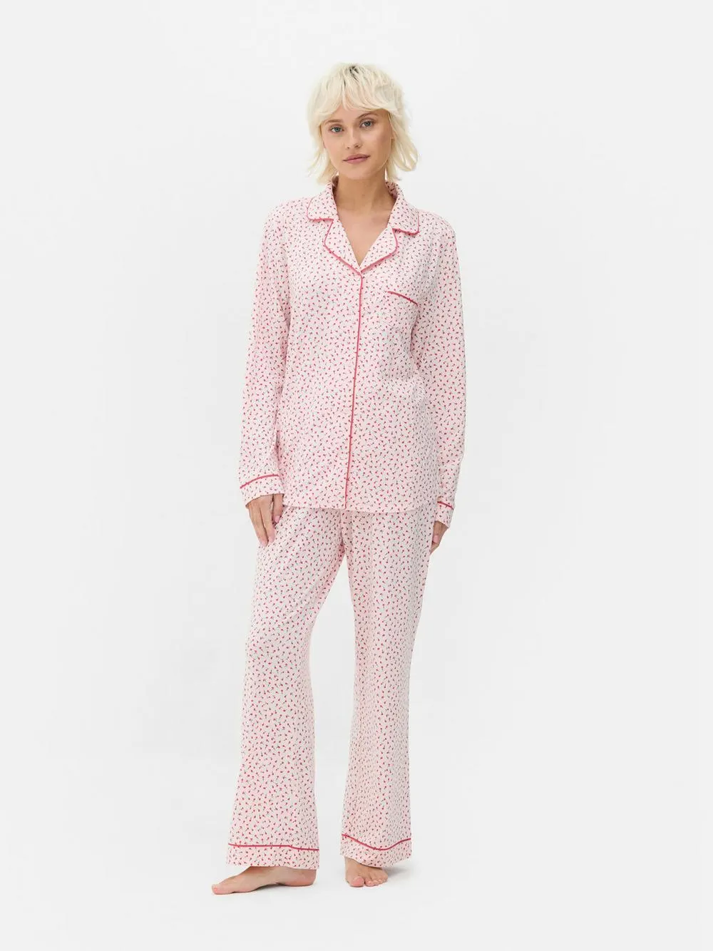 Printed Boyfriend Pyjama Set