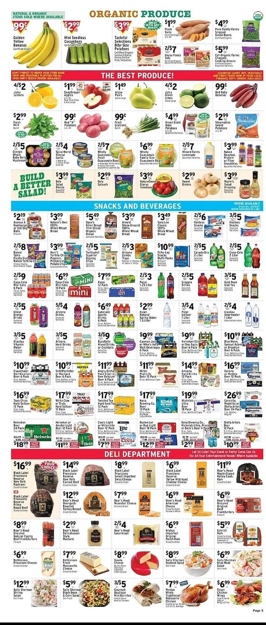 Weekly promotion Met Foodmarkets weekly ad spanning from May 3 to May 9 2026 - Page 5 for Catalogue 365