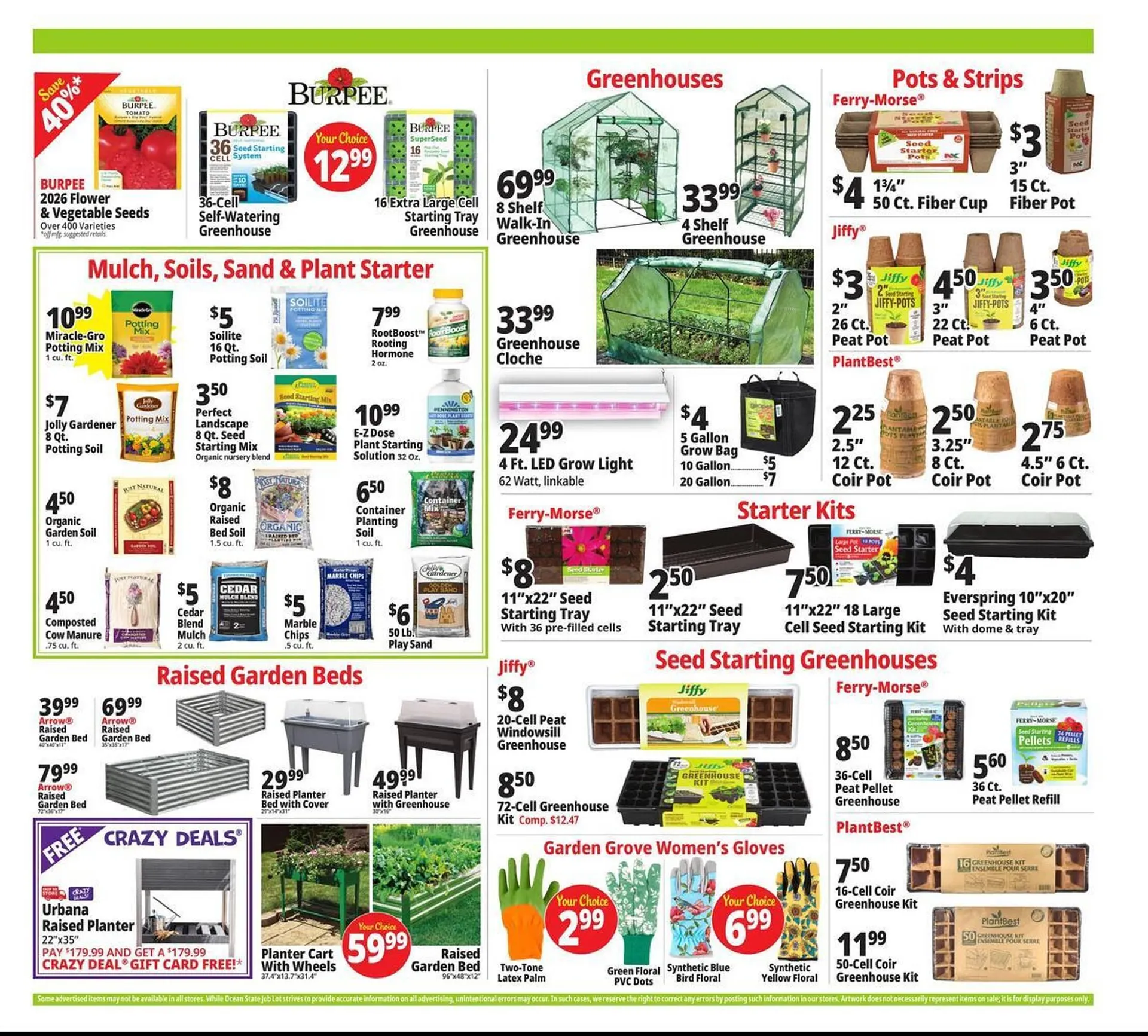 Weekly ad Ocean State Job Lot flyer from March 19 to March 25 2026 - Page 4