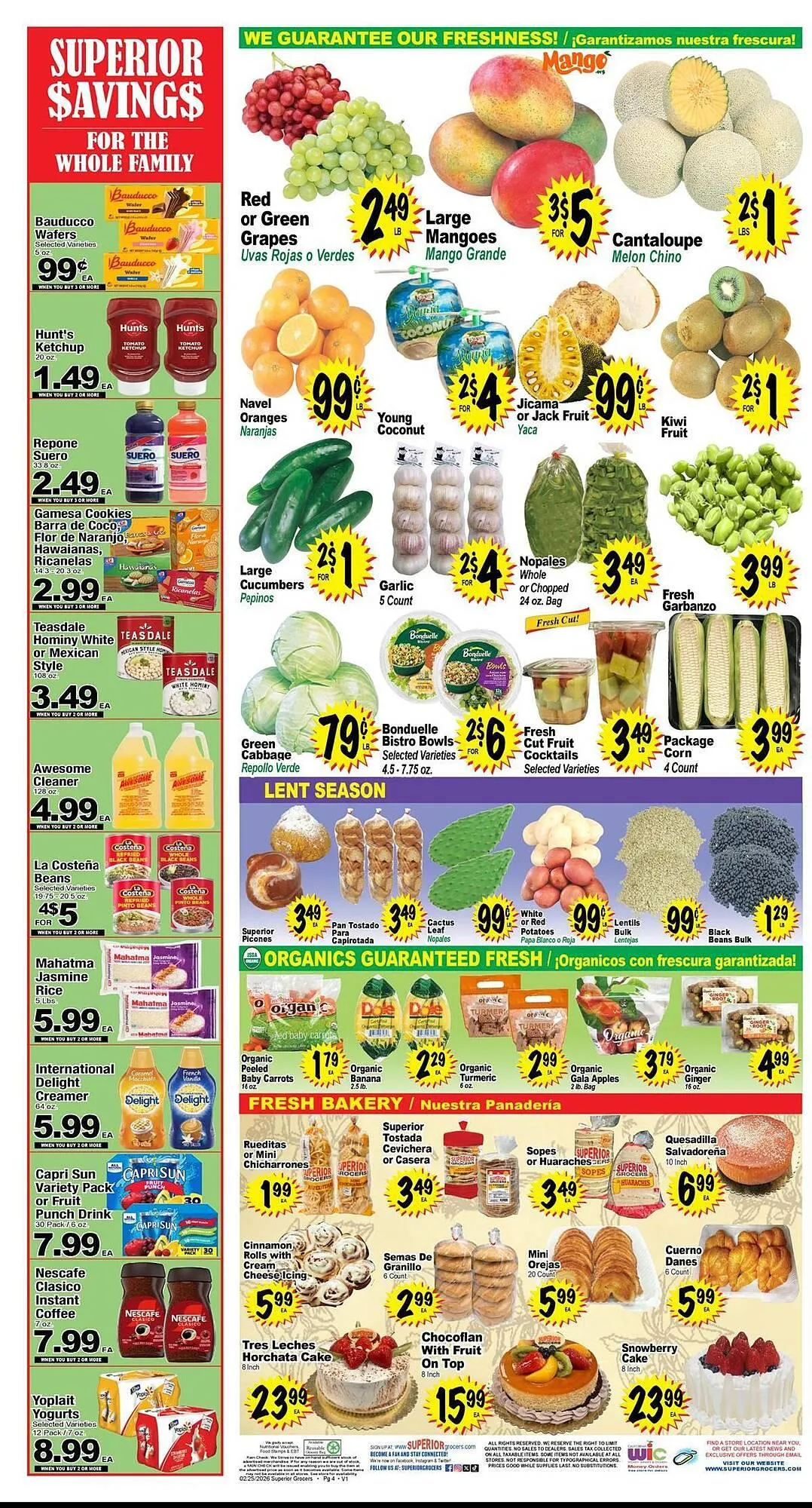Weekly ad Superior Grocers weekly ad from February 25 to March 3 2026 - Page 4