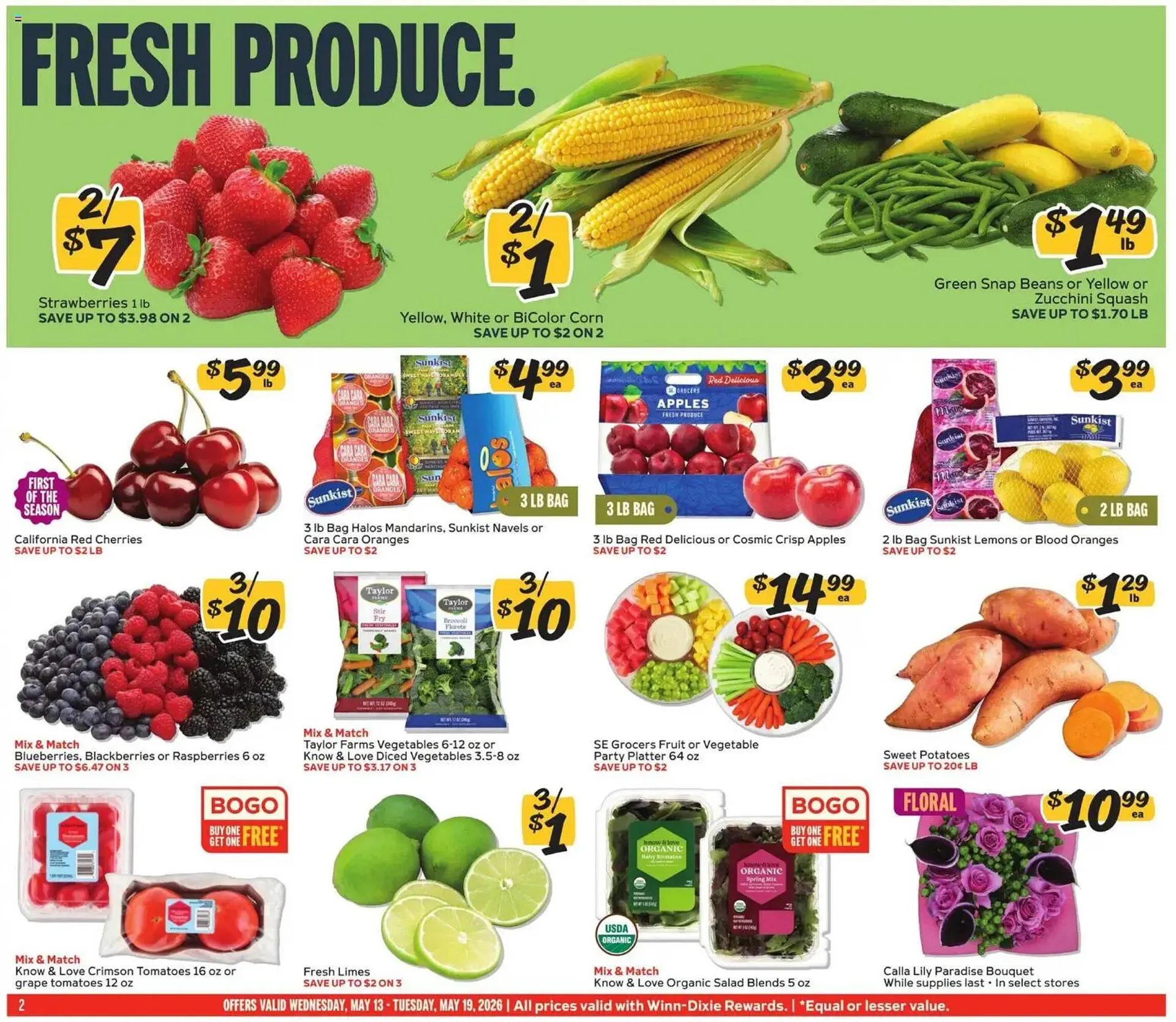 Weekly ad Winn Dixie weekly ad from May 13 to May 20 2026 - Page 2