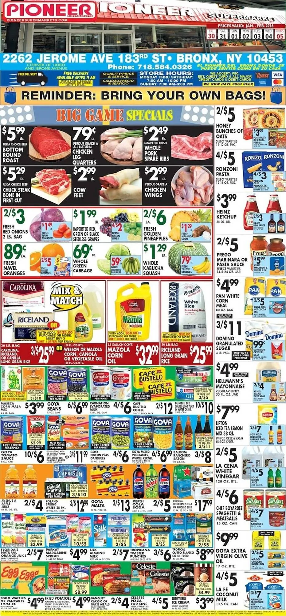 Pioneer Supermarkets weekly ad - 1