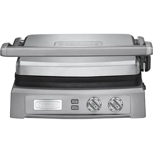 Cuisinart GR-150 Griddler Deluxe - Brushed Stainless - Open Box