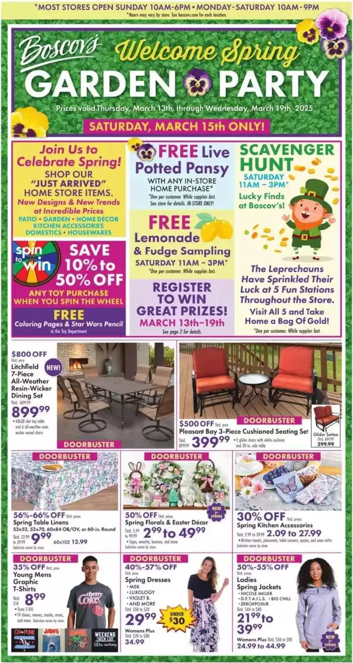 Weekly Ads Boscovs - 1