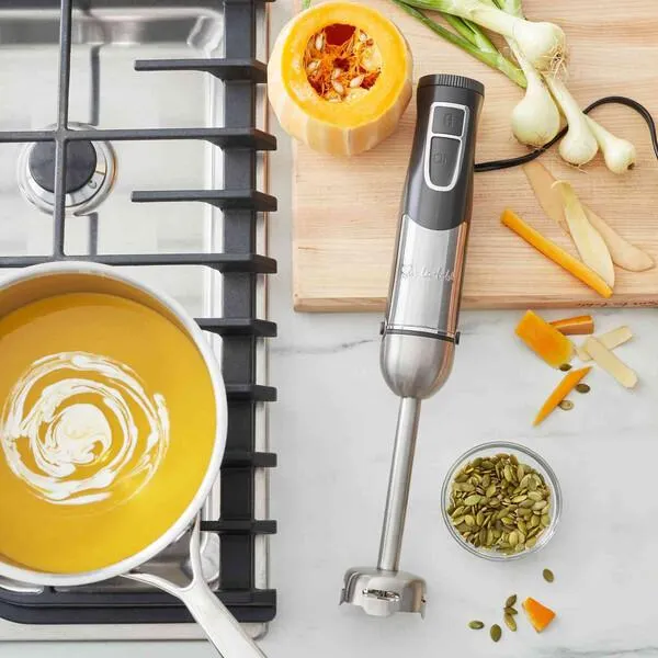 Sur La Table Immersion Blender with Whisk & Storage