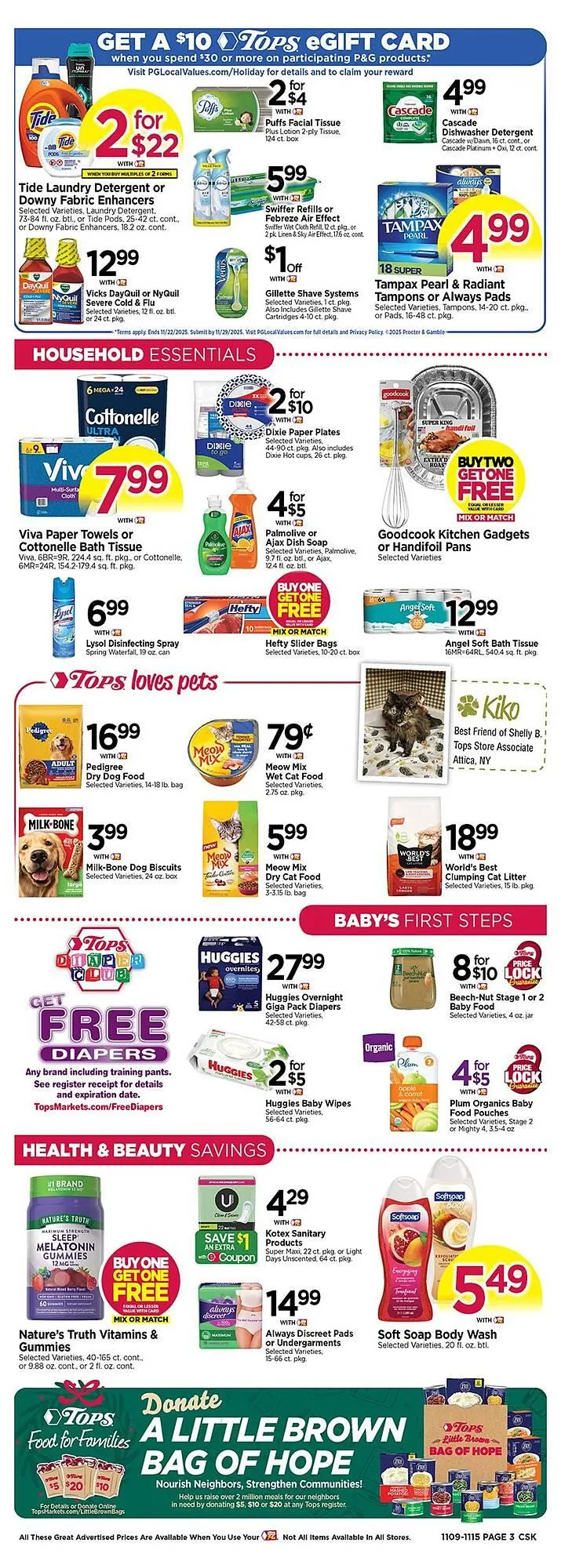 Weekly ad Tops weekly ad from November 9 to November 15 2025 - Page 3