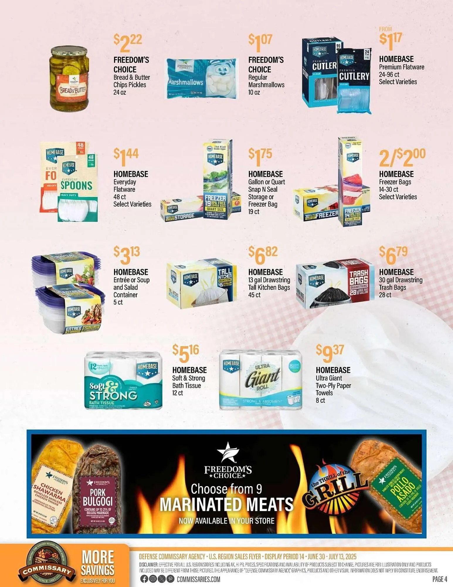 Weekly ad Commissary Weekly Ad from June 30 to July 13 2025 - Page 4
