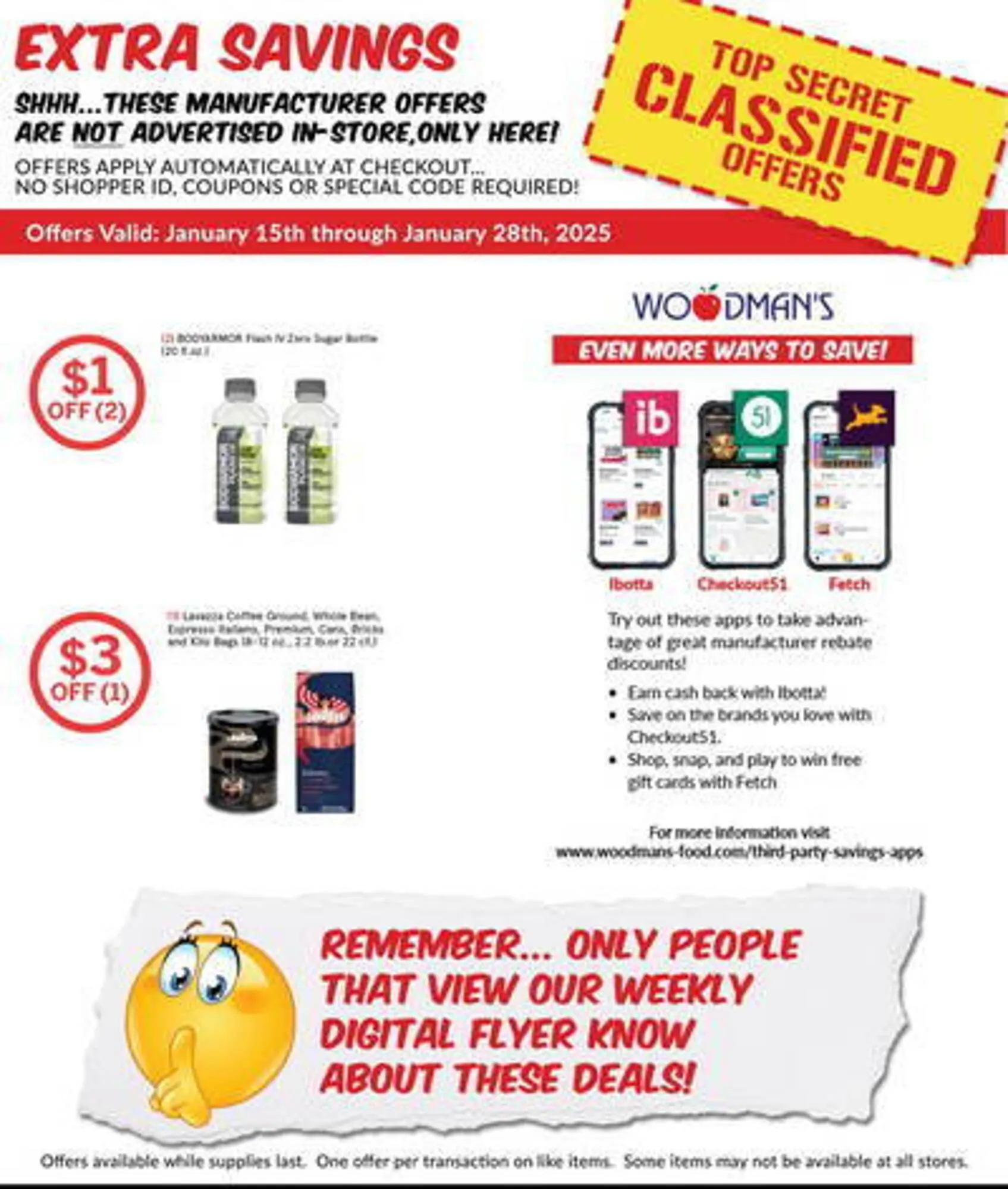 Weekly ad Woodman's Weekly Ad from January 16 to January 22 2025 - Page 4