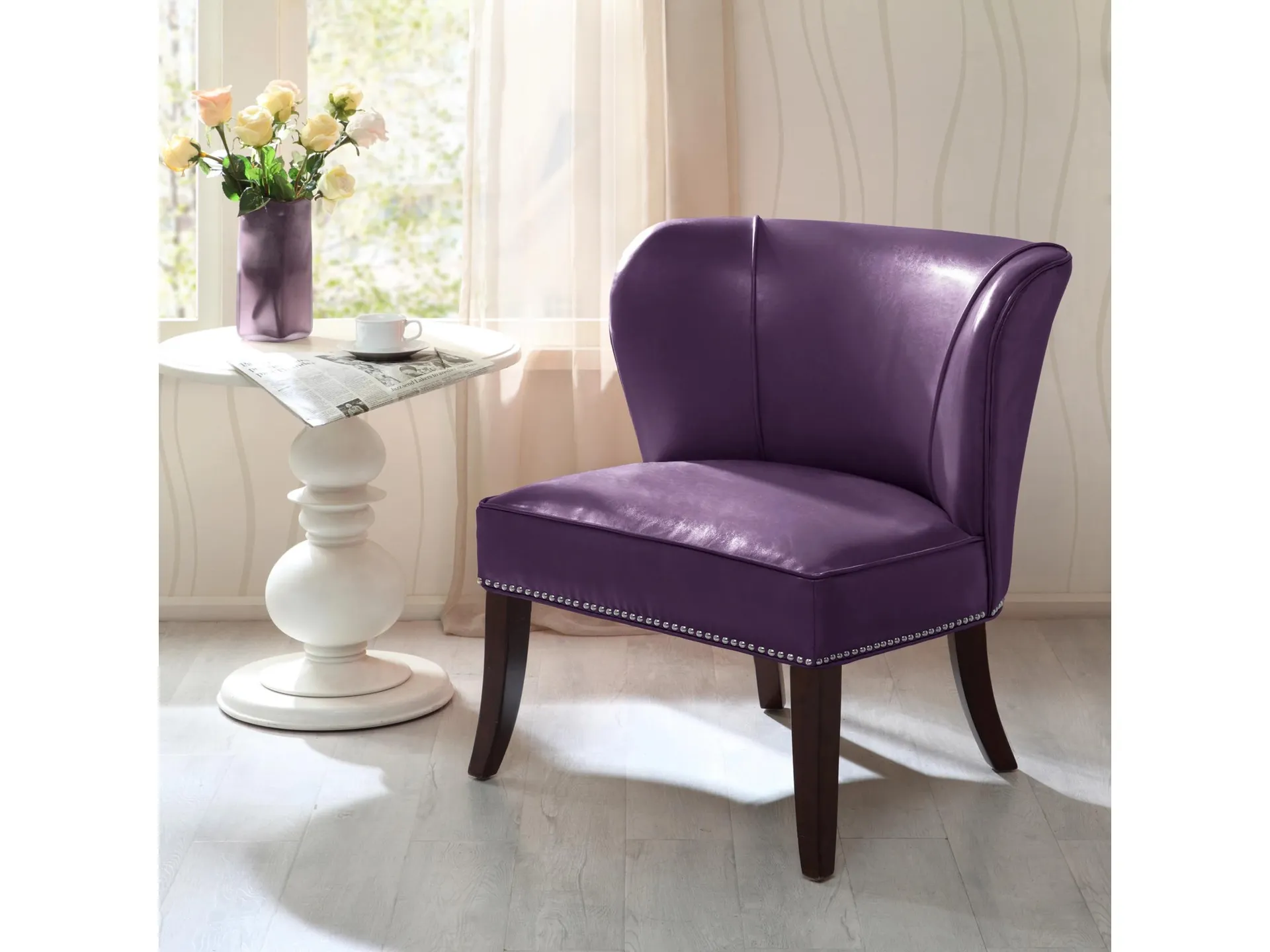 Bally Armless Accent Chair