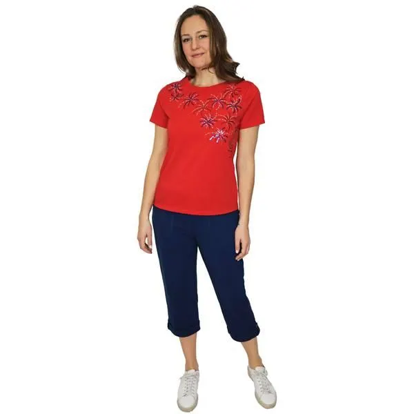 Women's Pull On Capri