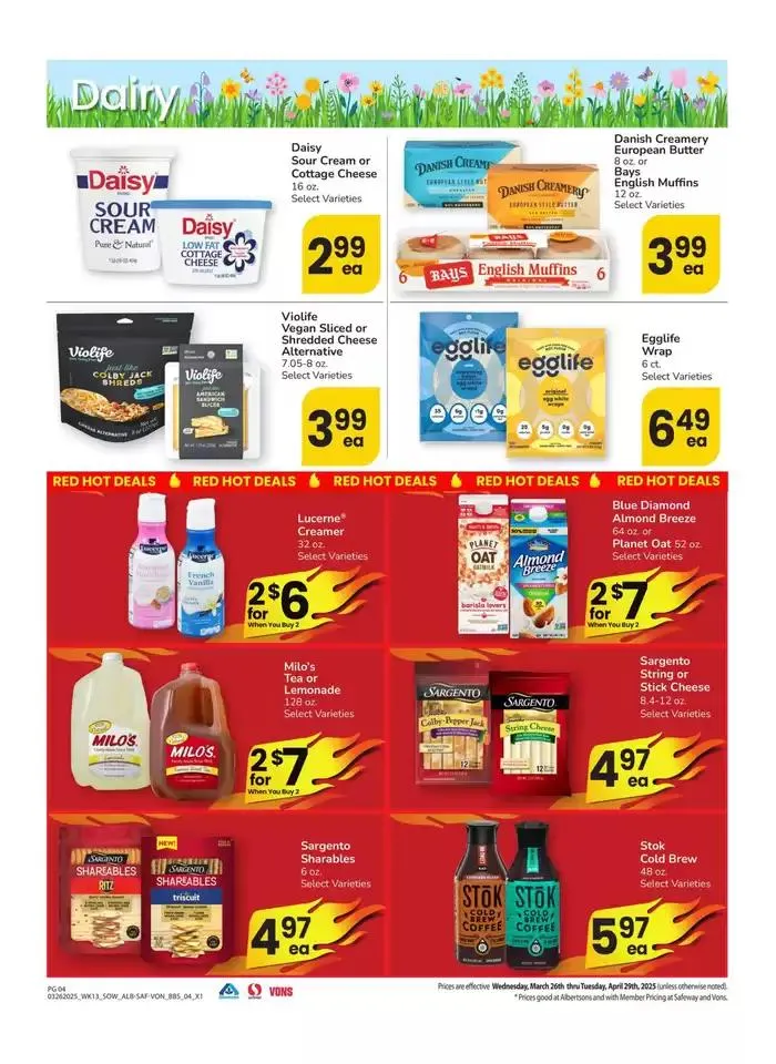 Weekly ad Albertsons - Southwest - BBS from March 26 to April 29 2025 - Page 4