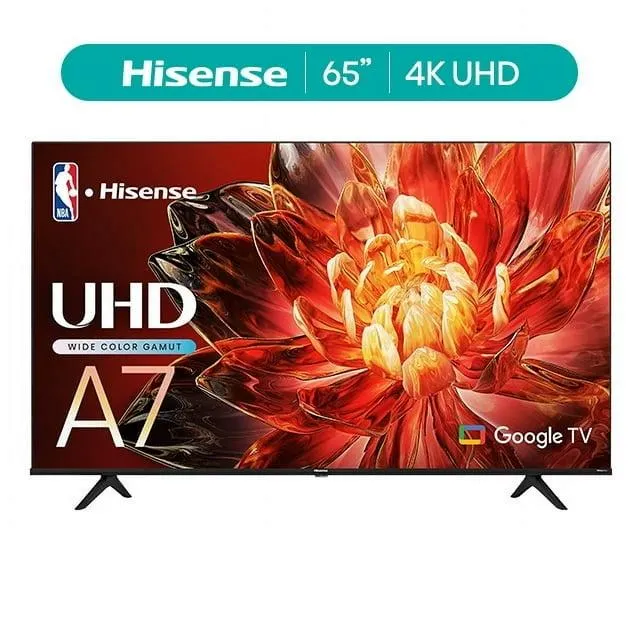 Hisense 65-Inch Class A7 Series Dolby Vision HDR 4K UHD Google Smart TV (65A7N)