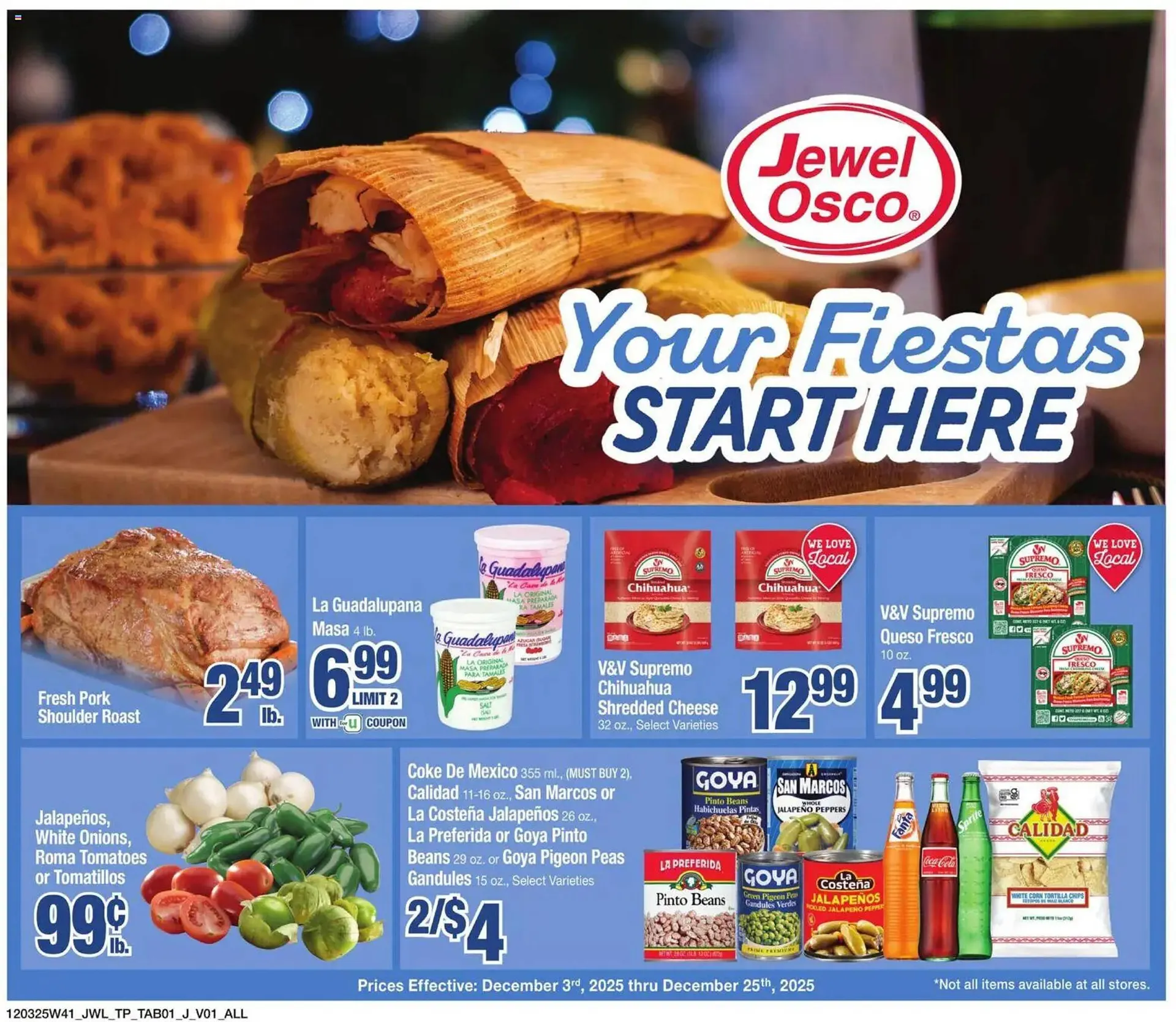 Weekly ad Jewel-Osco weekly ad from December 3 to December 25 2025 - Page 1