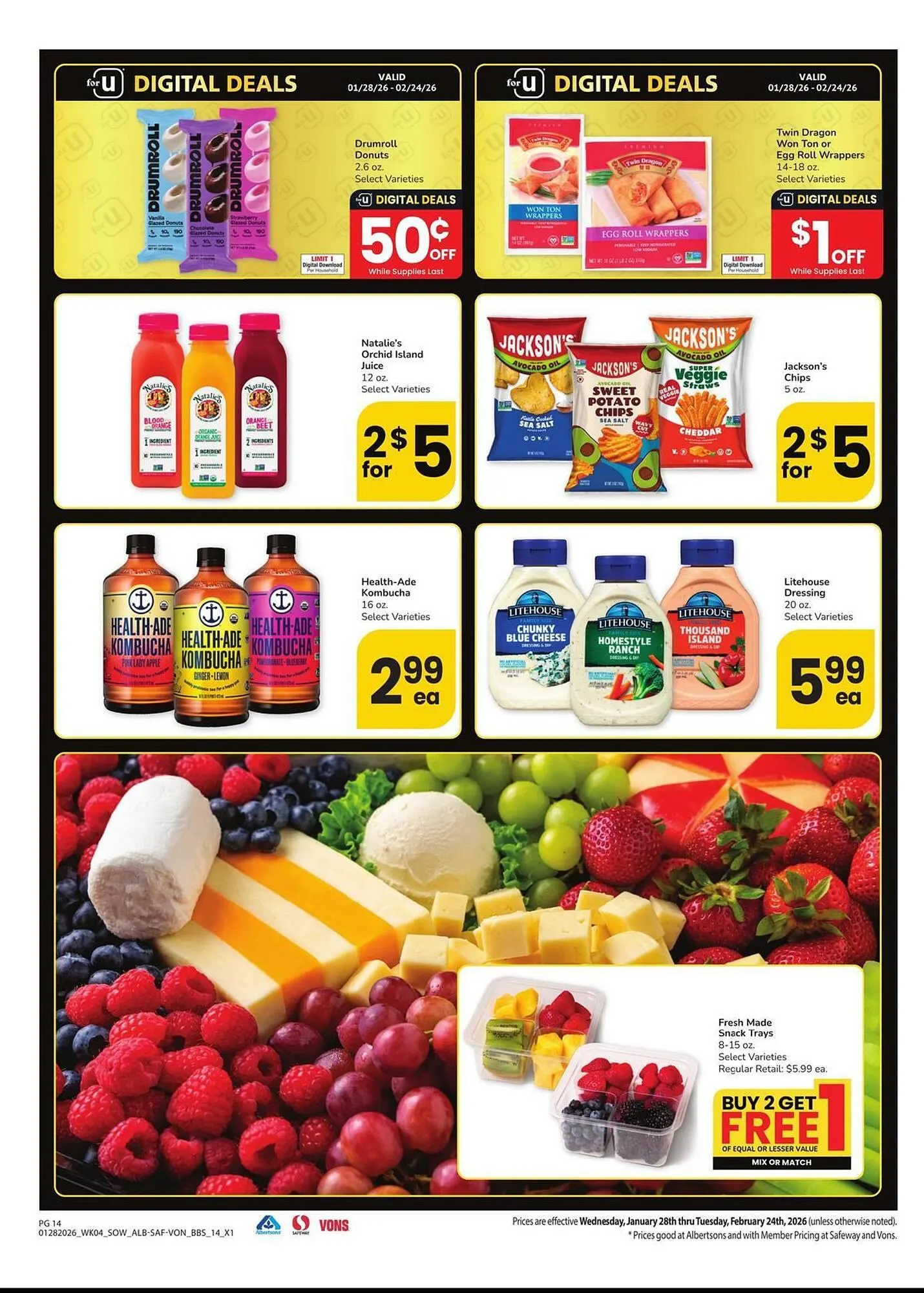 Weekly ad Safeway weekly ad from January 28 to February 24 2026 - Page 14