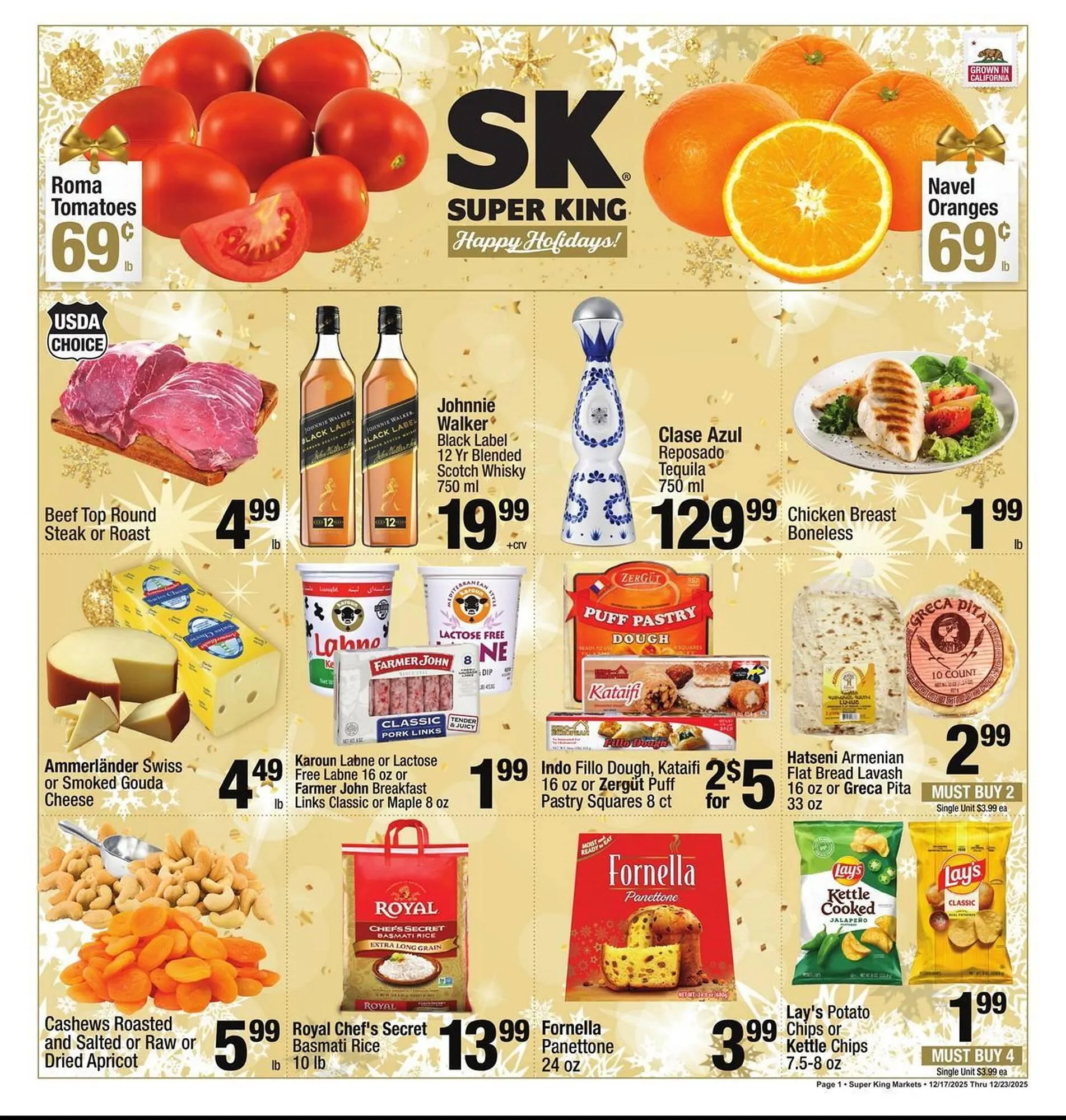 Weekly ad Super King Markets weekly ad from December 17 to December 23 2025 - Page 1