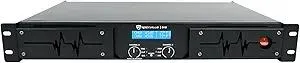 Rockville D12 5000W Peak/1400W RMS 2-Channel Class D Amplifier, LCD Display, Crossover Switch, Rack-Mountable, 4/8 Ohm Power Output, for DJs and Live Sound