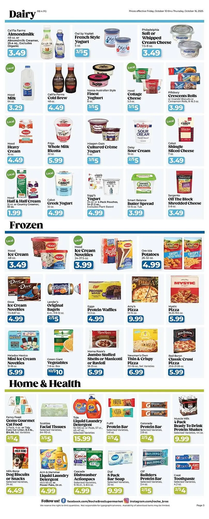 Weekly ad Roche Bros weekly ad from October 10 to October 16 2025 - Page 3