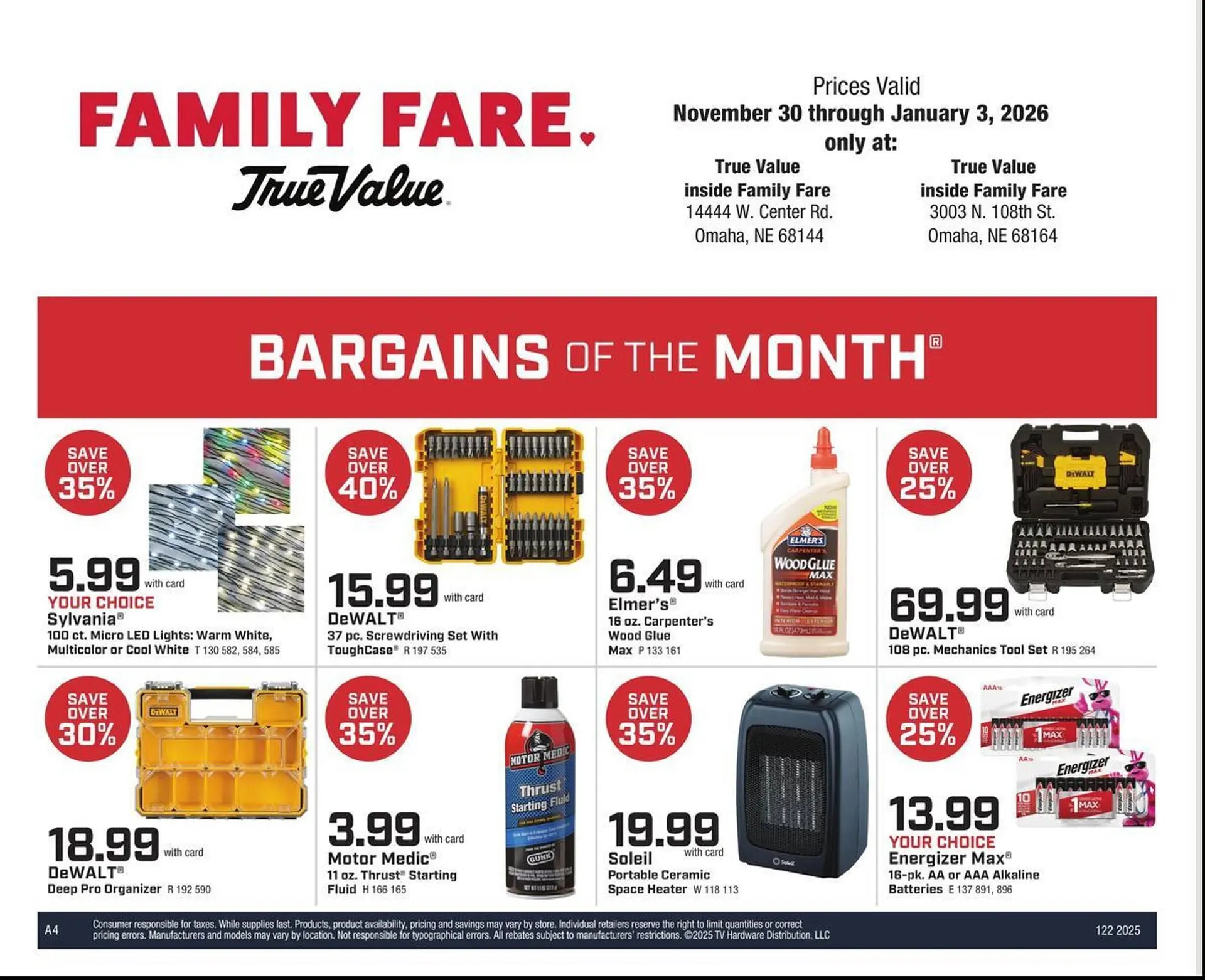 Weekly ad Family Fare weekly ad from December 7 to December 13 2025 - Page 18
