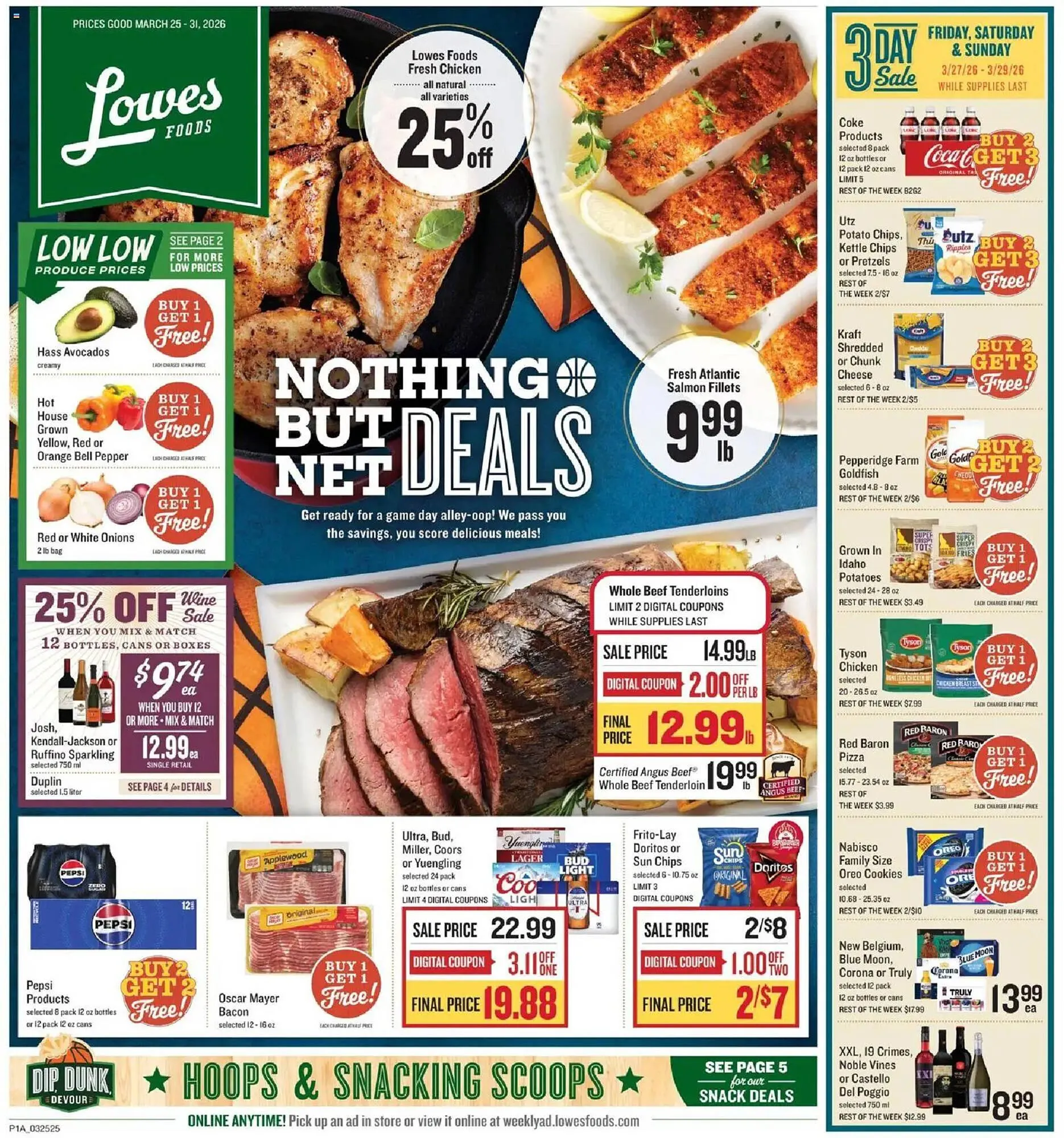 Weekly ad Lowes Foods weekly ad from March 25 to March 31 2026 - Page 1