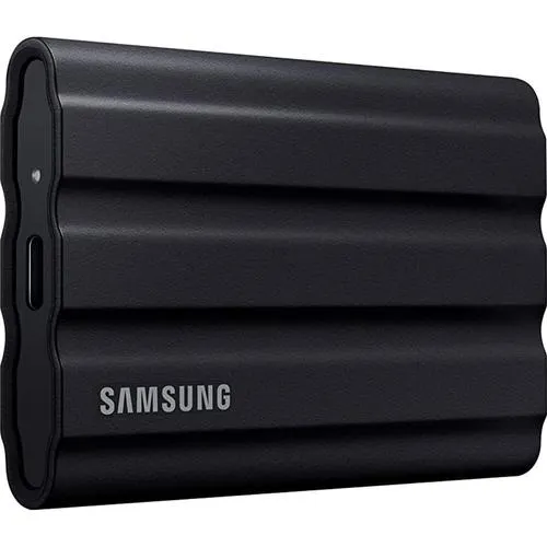 Samsung T7 4TB Shield Portable SSD, USB 3.2, Black (MU-PE4T0S) - Open Box