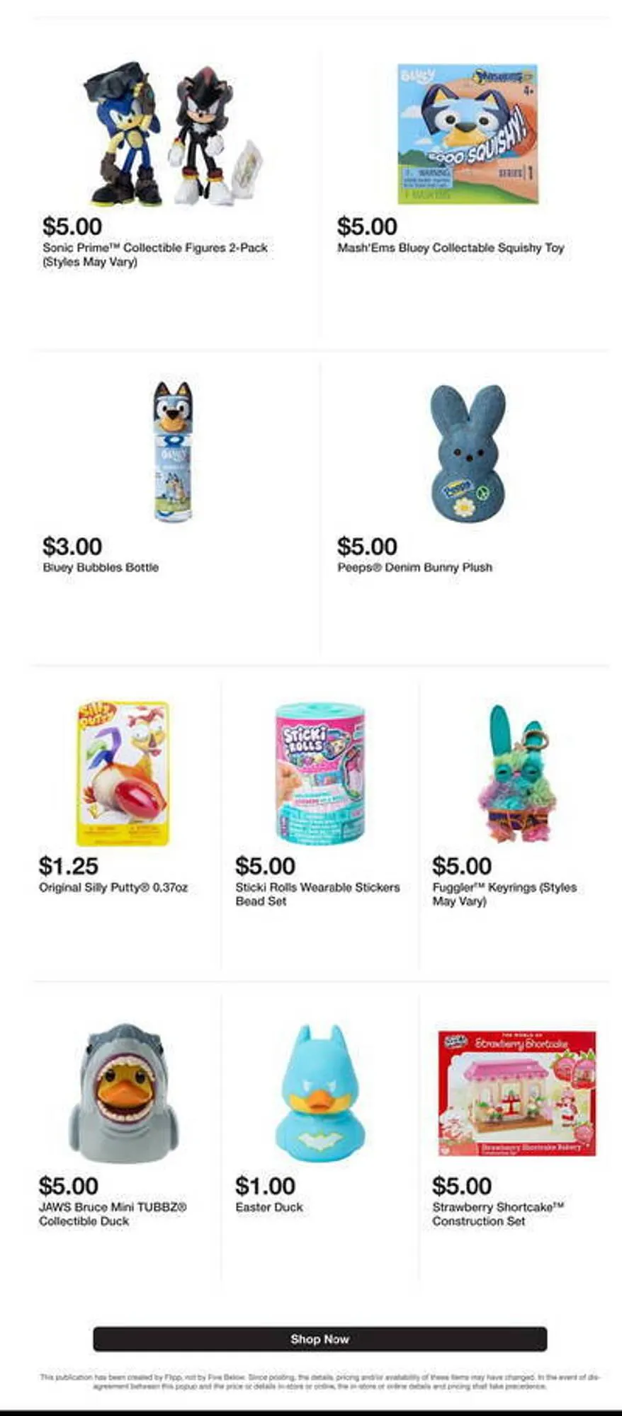 Weekly ad Five Below Weekly Ad from March 25 to March 31 2025 - Page 5