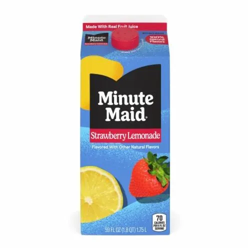 Minute Maid Strawberry Lemonade Fruit Drink