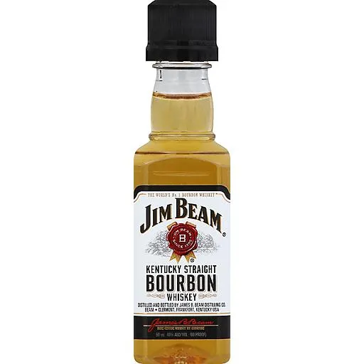 Jim Beam Whiskey, Kentucky Straight Bourbon 50 ml
