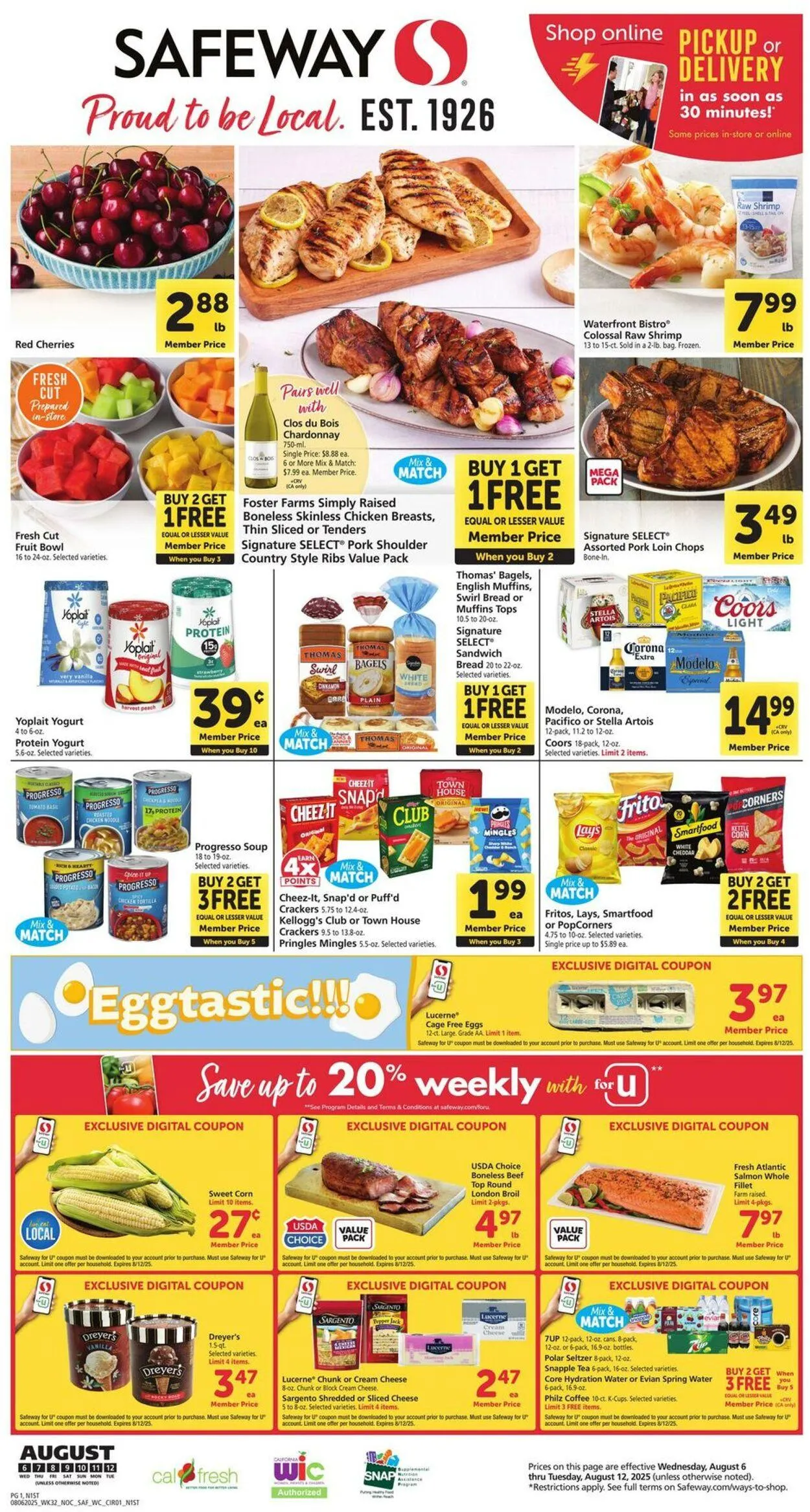 Safeway Current weekly ad - 1
