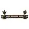 Neoclassical Style Bronze Fireplace Andiron, France, Late 18th Century