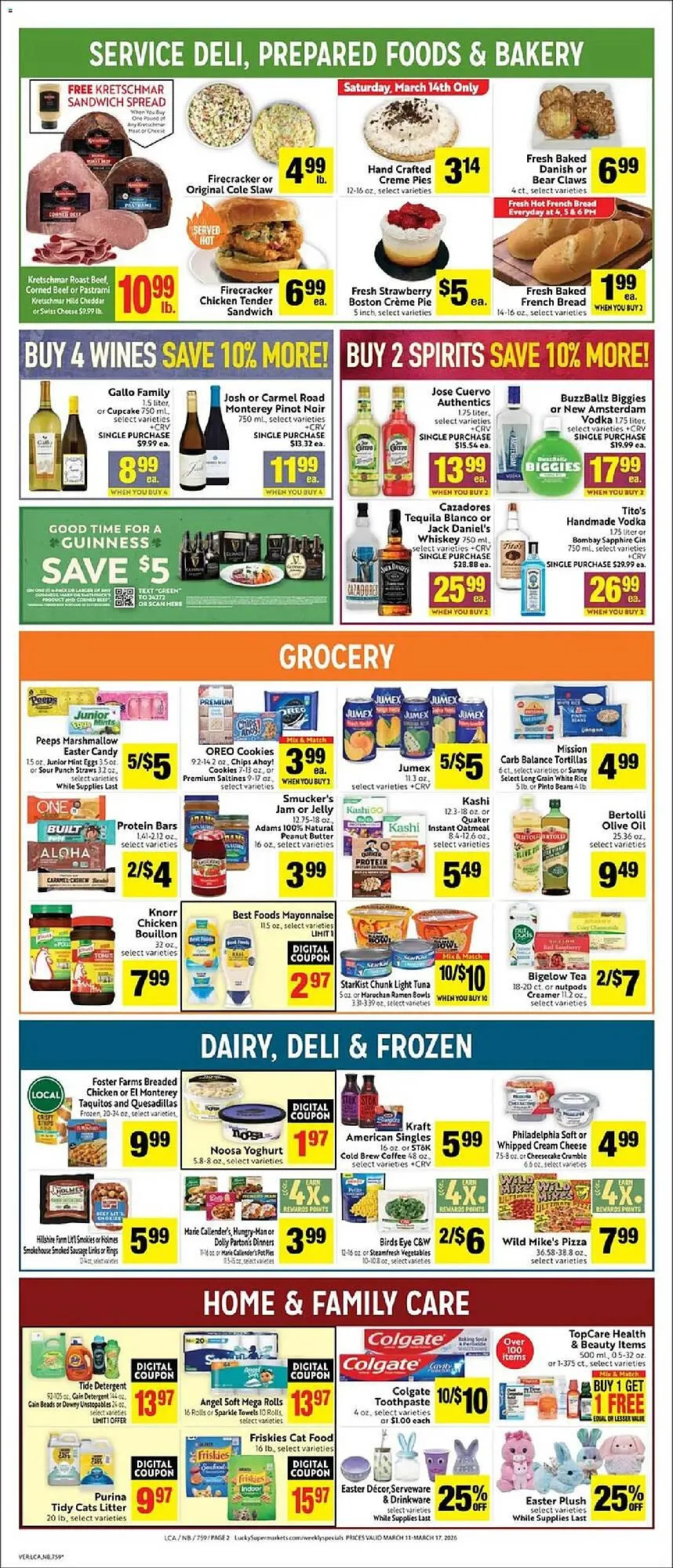 Weekly ad Lucky Supermarkets weekly ad from March 11 to March 18 2026 - Page 2