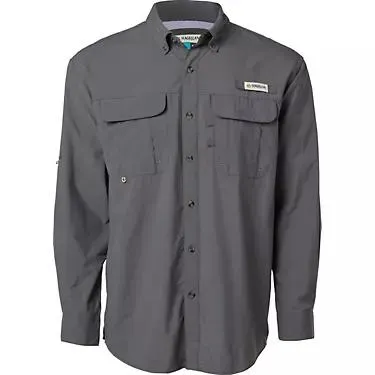 Magellan Outdoors Men's Laguna Madre Solid Long Sleeve Fishing Shirt