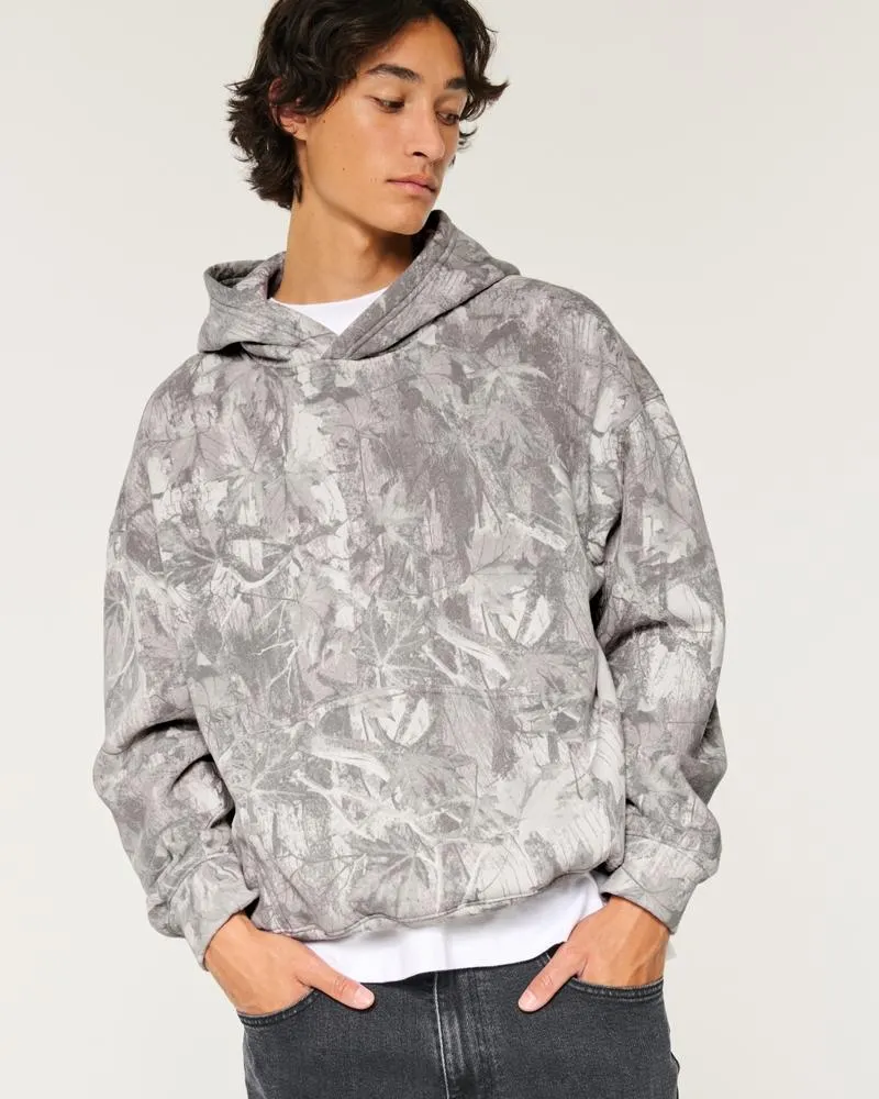 Boxy Camo Hoodie