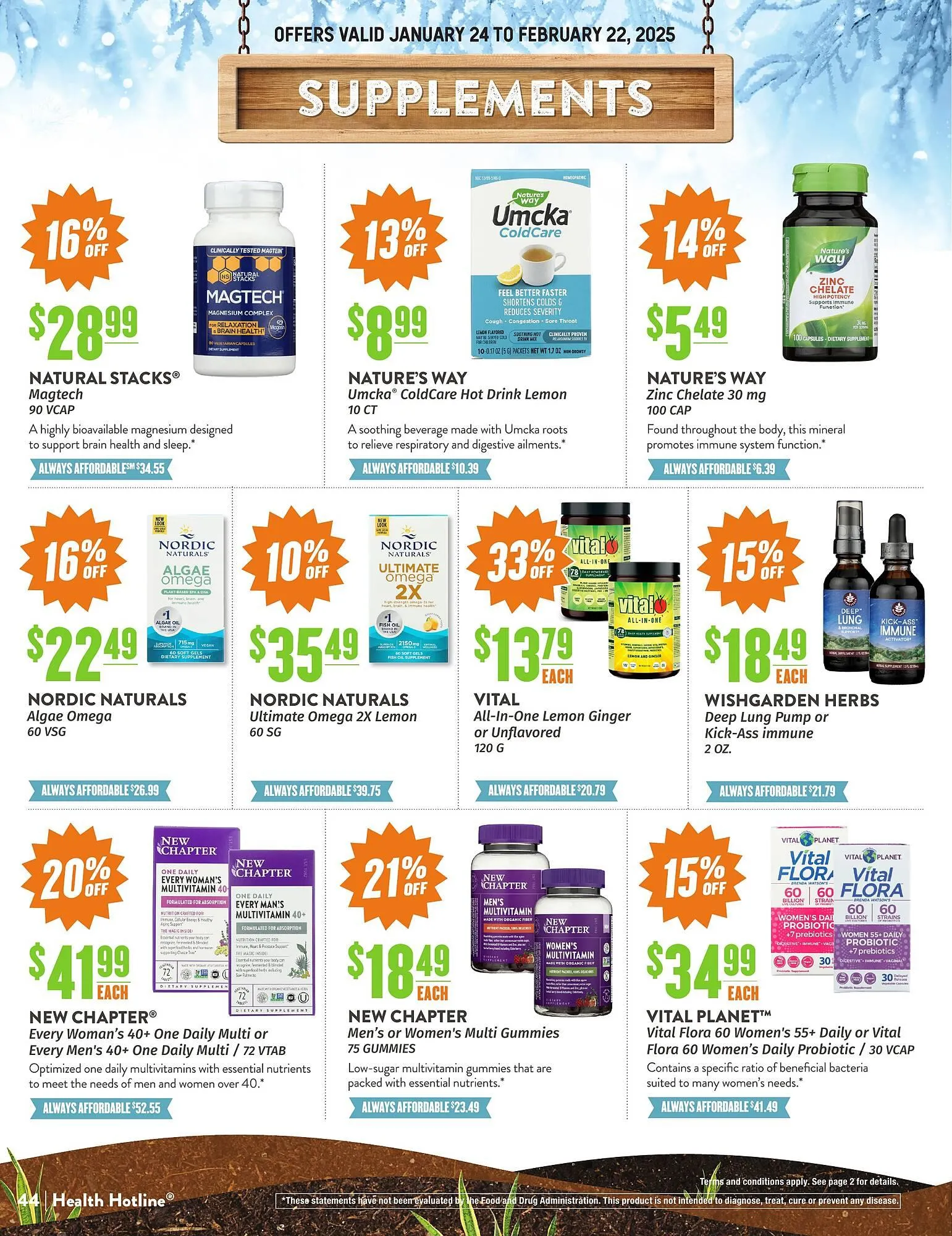 Weekly ad Natural Grocers ad from January 24 to February 22 2025 - Page 43