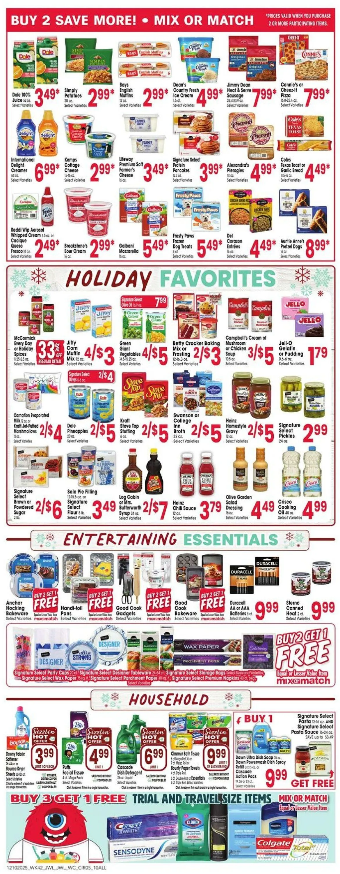 Weekly promotion Jewel Osco Current weekly ad spanning from December 10 to December 16 2025 - Page 5 for Catalogue 365