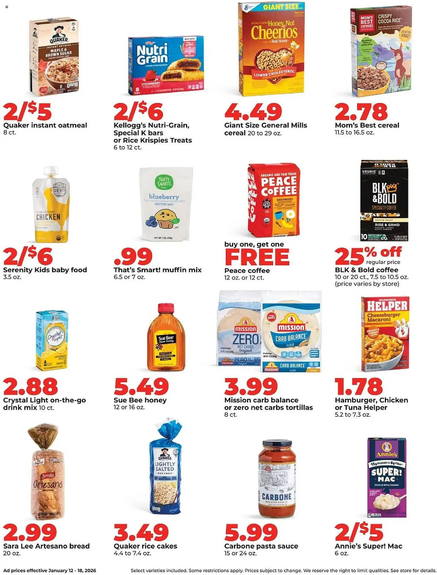 Weekly ad Hy-Vee weekly ad from January 12 to January 18 2026 - Page 22