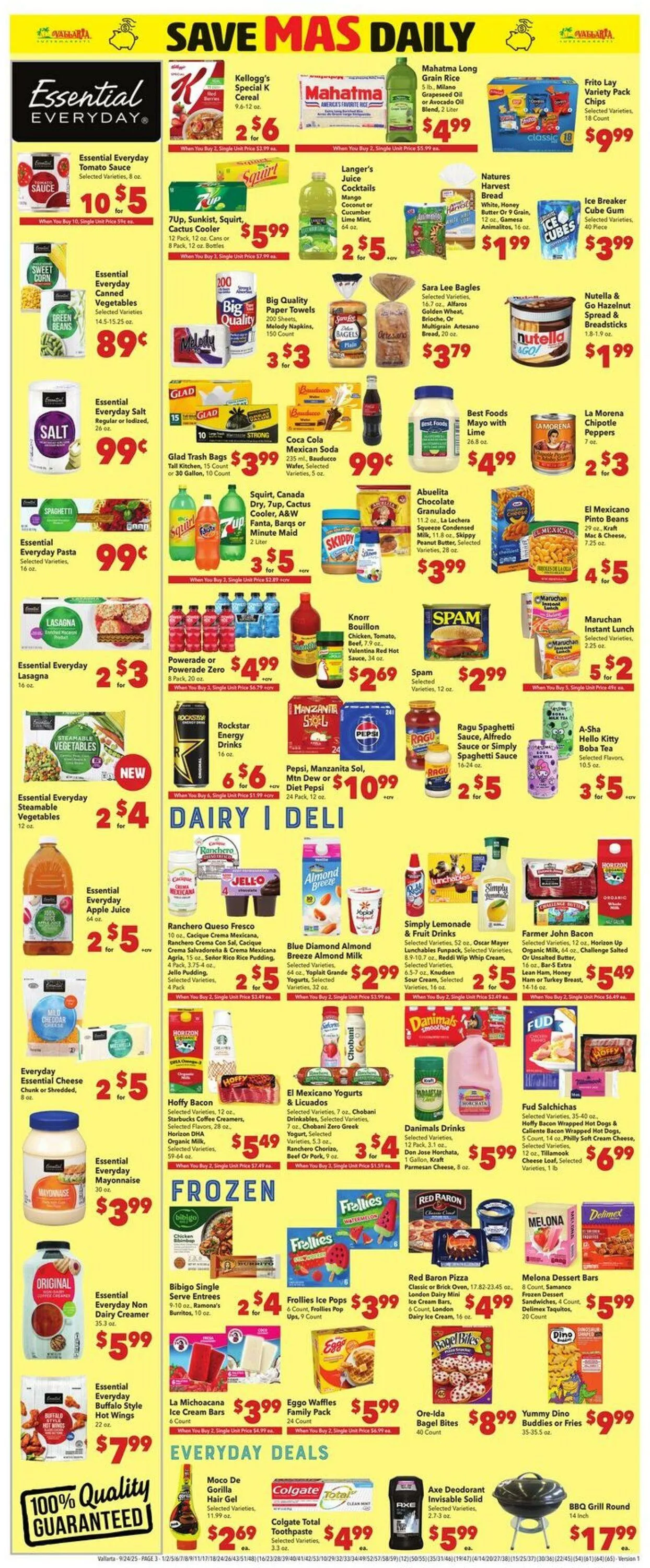 Weekly ad Vallarta from September 24 to October 1 2025 - Page 3