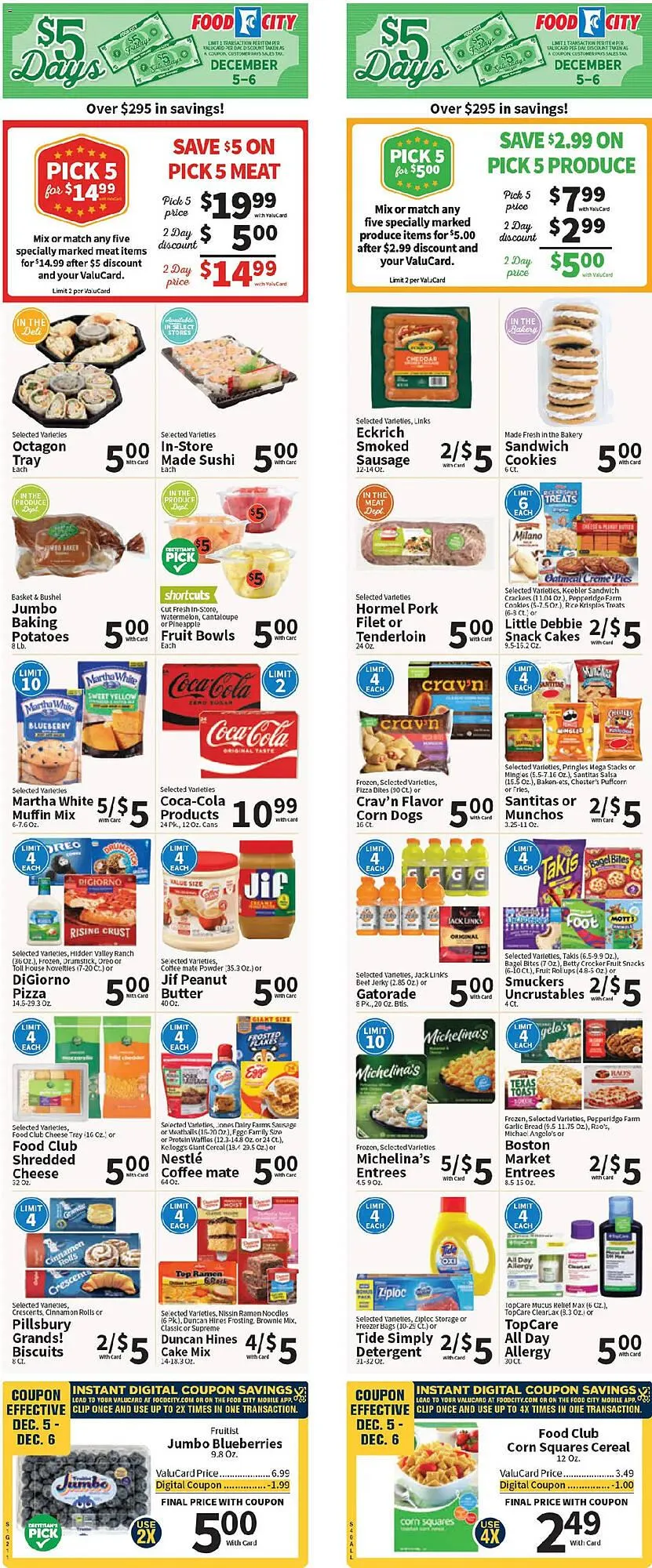 Weekly ad Food City weekly ad from December 5 to December 7 2025 - Page 1