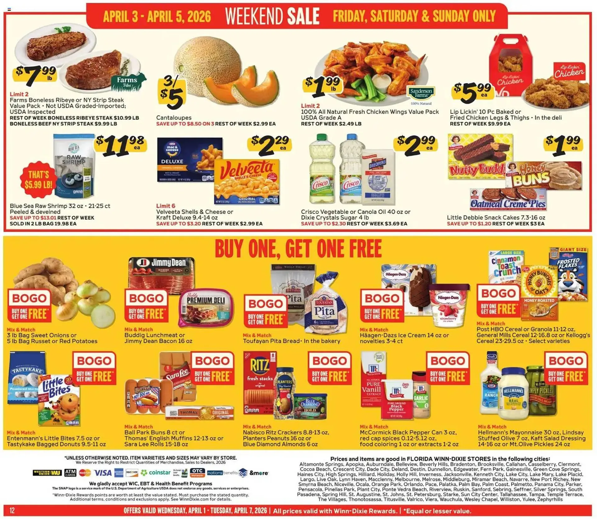 Weekly ad Winn Dixie weekly ad from April 1 to April 8 2026 - Page 12