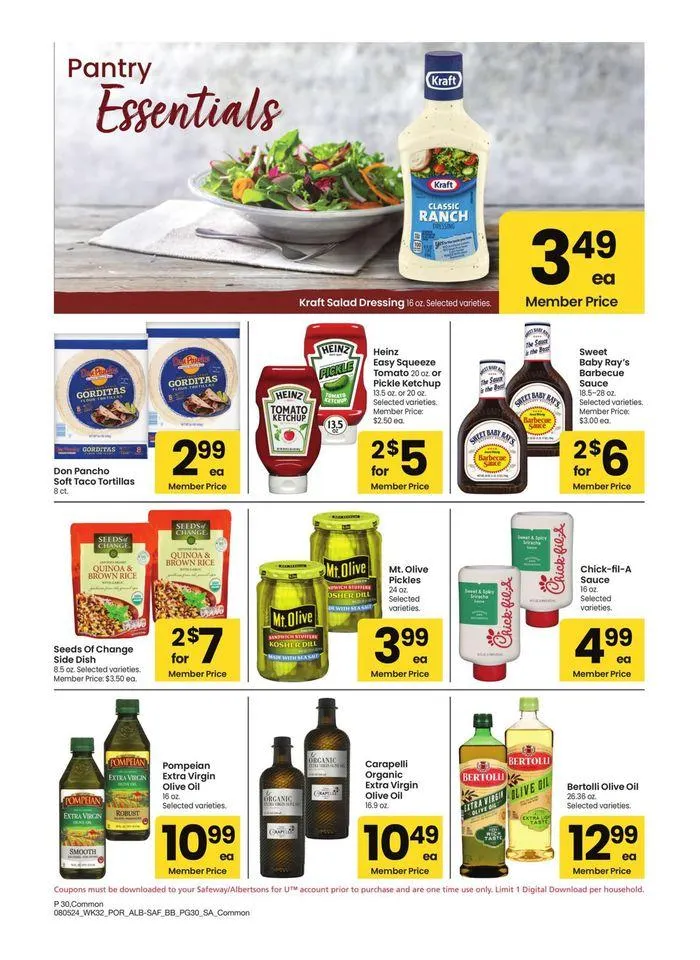 Weekly ad Albertsons - Portland - BBS from August 5 to September 8 2024 - Page 30