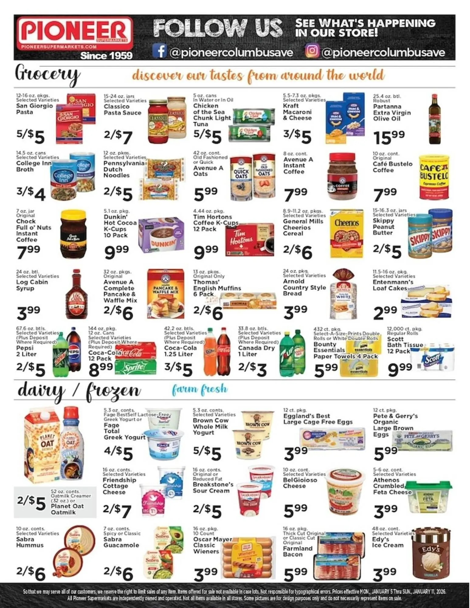 Weekly ad Pioneer Supermarkets weekly ad from January 5 to January 11 2026 - Page 2