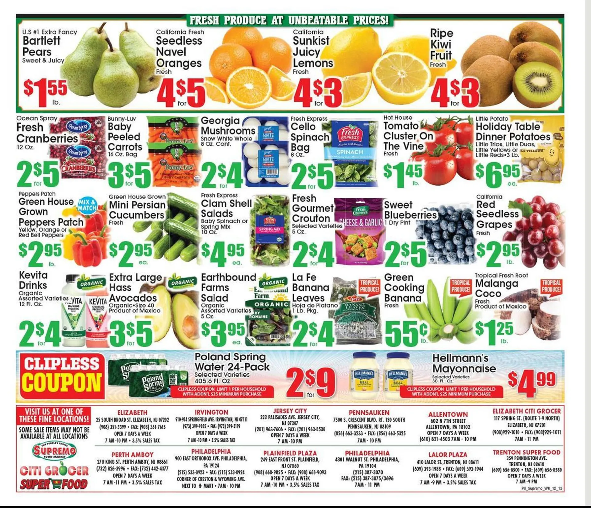 Weekly ad Supremo Foods Inc weekly ad from December 13 to December 19 2025 - Page 8