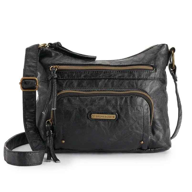 Stone & Co. Smokey Mountain Crossbody Hobo Bag