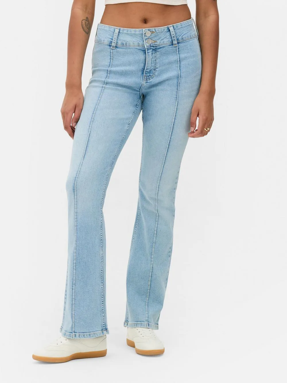 Flared Leg Jeans