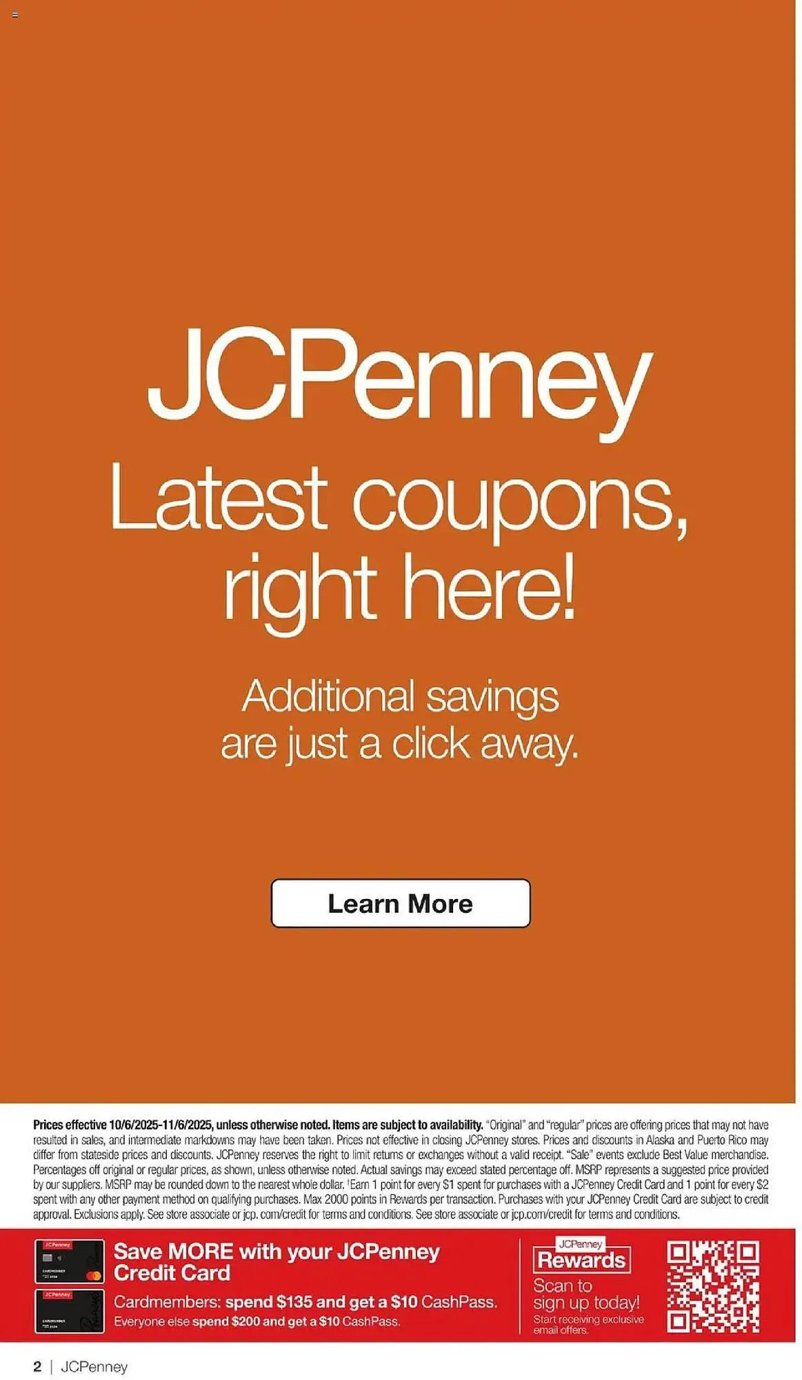 Weekly ad JC Penney weekly ad from October 6 to November 6 2025 - Page 44