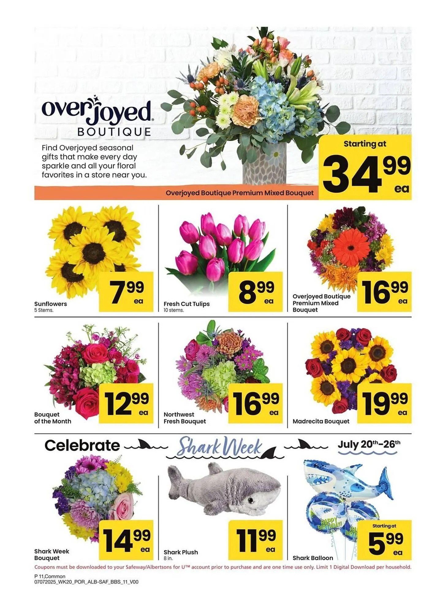 Weekly ad Albertsons Weekly Ad from July 7 to August 3 2025 - Page 11