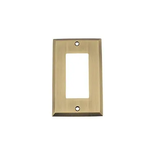 Nostalgic Warehouse New York Single Rocker Switch Plate