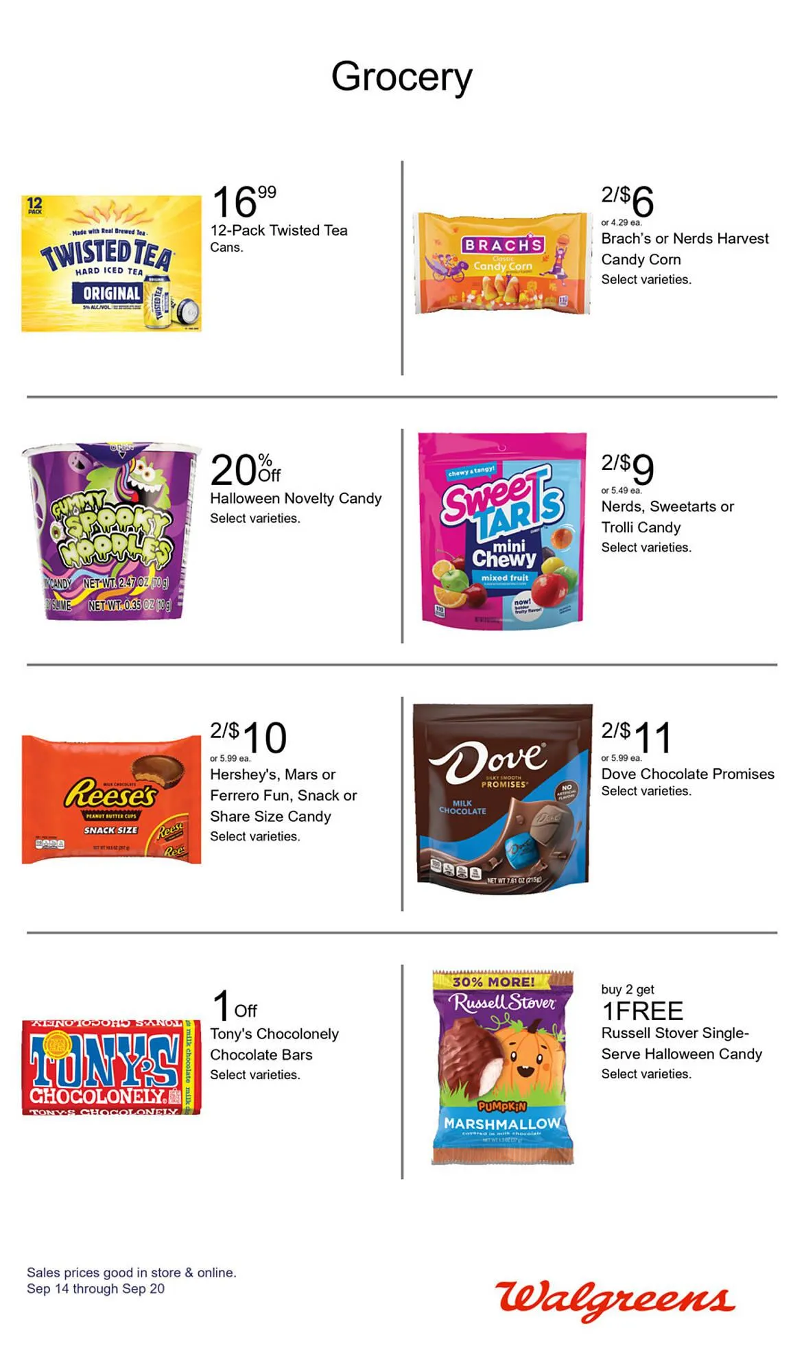 Weekly ad Walgreens weekly ad from September 14 to September 20 2025 - Page 50