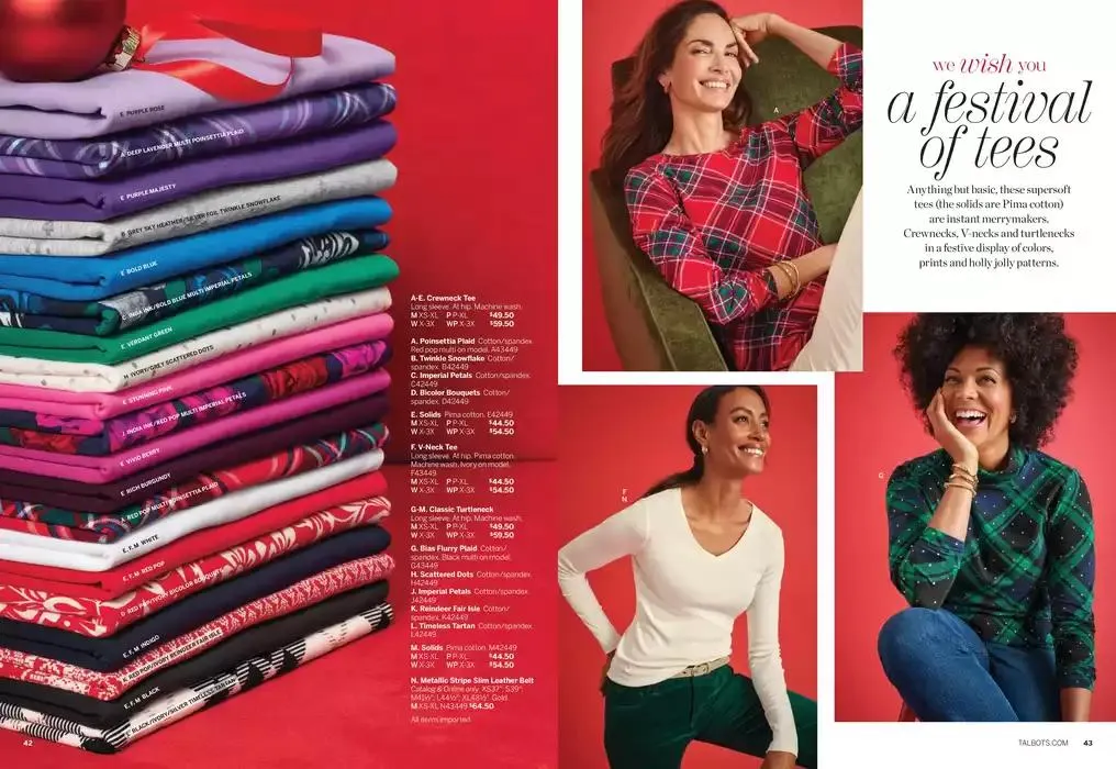 Weekly ad Talbots What’s in a WISH? from November 16 to November 30 2024 - Page 22